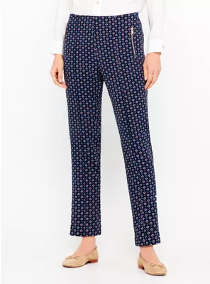 Pantalón Skinny Cremalleras
