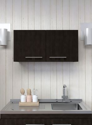 Mueble Sobre Campana 2 Puertas Manchester Wengue