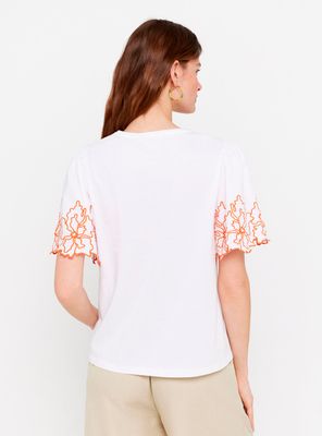 Imagen 2 del producto Polera Bordado en Mangas