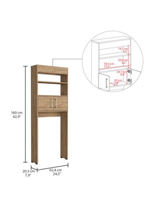 Imagen 2 del producto Ahorrador de Espacio Madrid 1C Miel