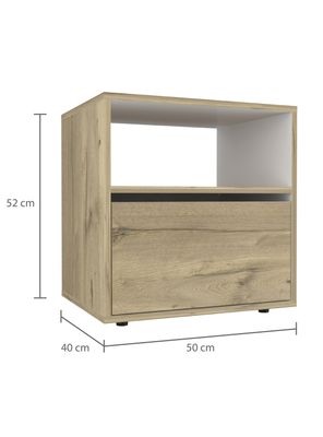 Imagen 2 del producto Velador Sleep Duna-Blanco