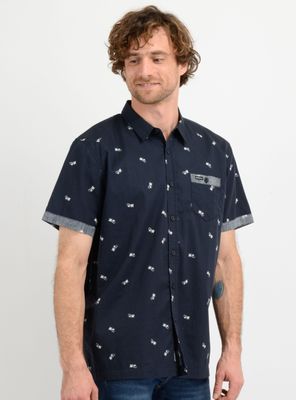 Camisa Manga Corta Print Palmerita