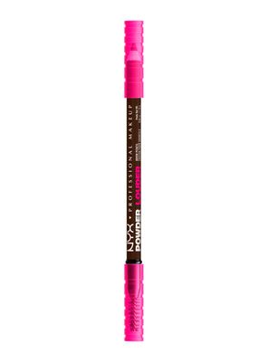 Lápiz de Cejas Nyx Powder Louder Brow Pencil Deep Brown 1.15 g