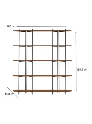 Imagen 2 del producto Estante Enya Canela Black