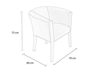 Imagen 2 del producto Sitial Giorgio Lino Stylo