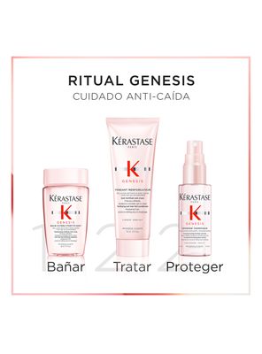 Imagen 2 del producto Set Anti-Caída Genesis Shampoo 80ml + Acondicionador 75ml + Spray 45ml Kérastase