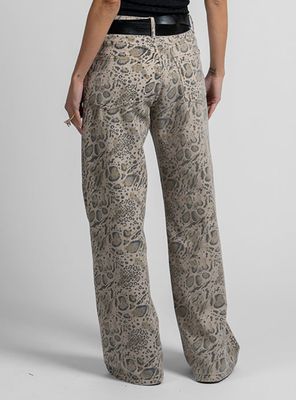 Imagen 2 del producto Pantalón Wide Leg Tiro Medio Adara Print