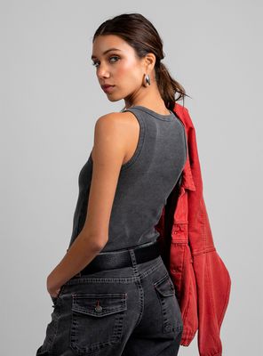 Imagen 2 del producto Polera Maru Grafito