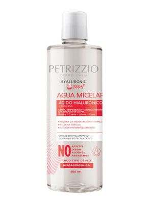 Agua Micelar Acido Hialuronico 400ml