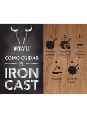 Imagen 2 del producto Sartén Wayu Iron Cast 28 cm