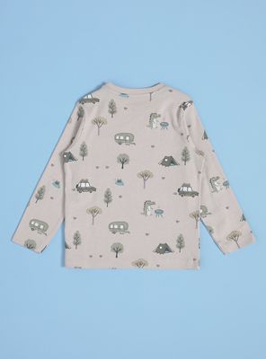 Imagen 2 del producto Polera Manga Larga Full Estampado