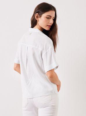 Imagen 2 del producto Blusa de Lino Rayada