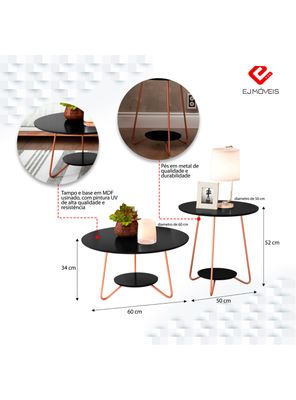 Imagen 2 del producto Juego de Mesas Liz