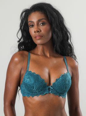 Sostén Push Up Mini Lazos