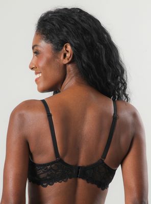 Imagen 2 del producto Sostén Natural Escotado Encaje Flor