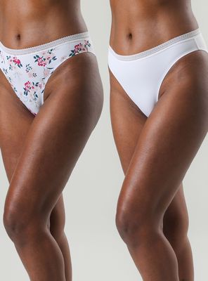 Pack 2 Hikini Micro Print Bonded