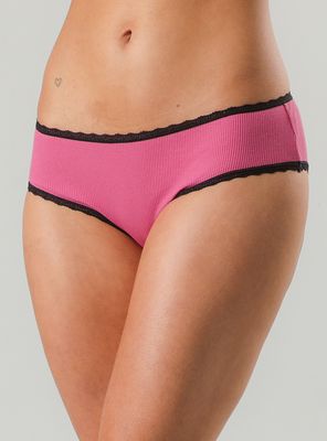 Imagen 2 del producto Pack 3 Pantaleta Algodón Rib Bonded Bordes