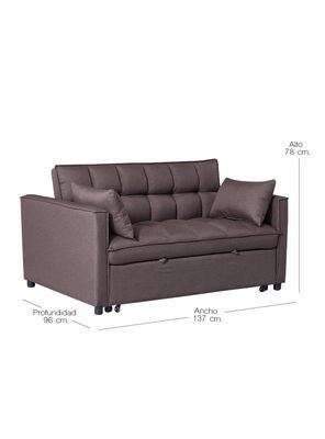 Imagen 2 del producto Futón Brela Tela 137 cm