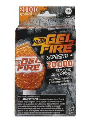 Imagen 2 del producto Repuesto Nerf Pro Gelfire 20000 Recargas