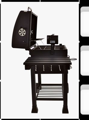 Imagen 2 del producto Parrilla a Carbón con Spiedo Negro