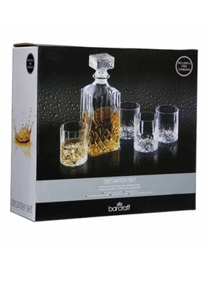 Imagen 2 del producto Set Decantador Whisky 900 ml + 4 Vasos 200 ml