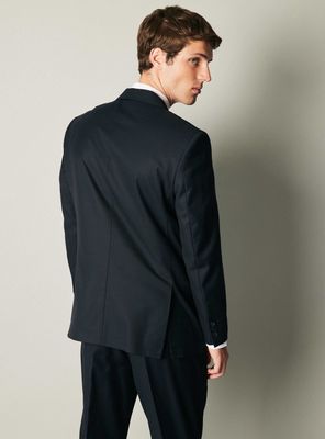 Imagen 2 del producto Traje Recto Lana Liso Super 100