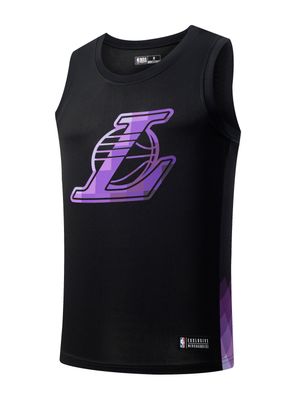 Camisera Sin Mangas Estampado Frontal Basketball