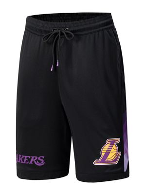 Short Team Logo Print Regular Basketball