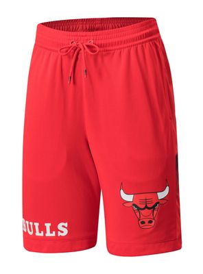 Short Team Logo Print Basketball Regular