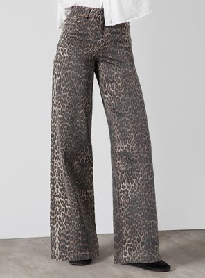 Imagen 1 del producto Jeans Pants Animal Print Straight Fit