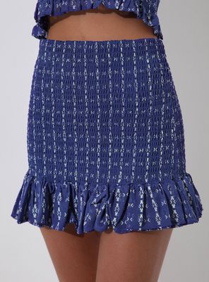Falda Panal Mini Elástico