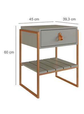 Imagen 2 del producto Velador Grace 1 Cajón