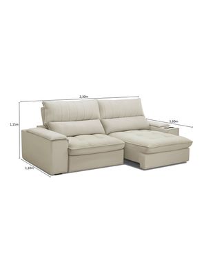 Imagen 2 del producto Sofá Reclinable Bariloche 3 Cuerpos