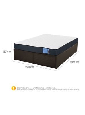 Imagen 2 del producto Cama Europea Iron Smart Excellence 2 Plazas + Faldón