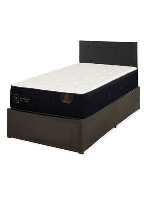 Imagen 1 del producto Cama Europea Iron Smart Premium 1.5P Plazas + Respaldo Black + Faldón