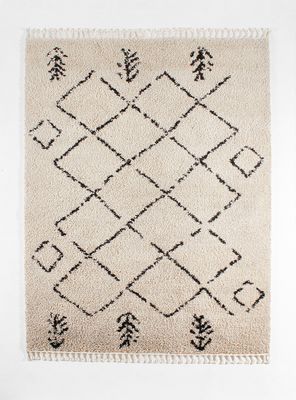 Alfombra 200 x 290 cm Key D2 Crema