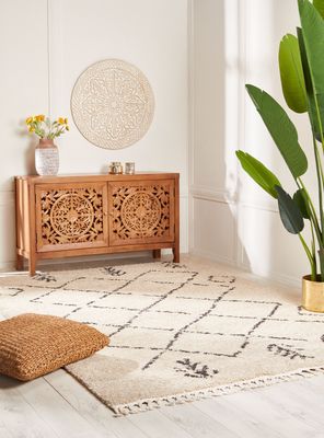 Imagen 2 del producto Alfombra 200 x 290 cm Key D2 Crema