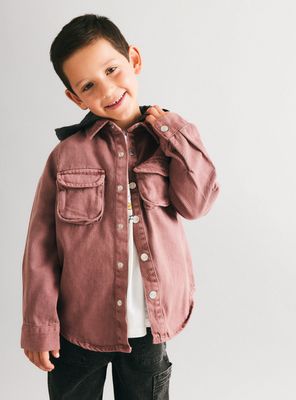 Camisa de Vestir Sobrecamisa Twill Gorro