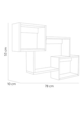 Imagen 2 del producto Repisa Alfa 3 Módulos Bi-Color
