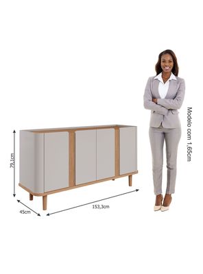 Imagen 2 del producto Buffet Eva Off White Natural