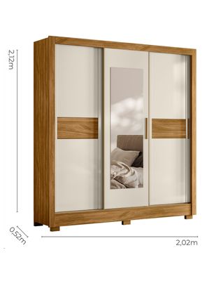 Imagen 2 del producto Clóset Bahamas 3 Puertas 2 Cajones