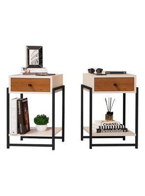 Velador Industrial Perla Caramelo