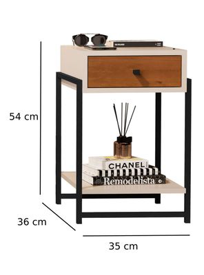 Imagen 2 del producto Velador Industrial Perla Caramelo