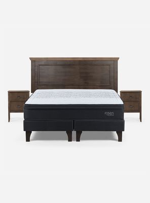 Imagen 2 del producto Cama Tempo 2 Plazas Base Dividida Anna