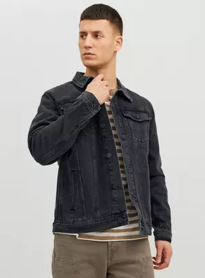 Chaqueta Regular Casual Denim Dark