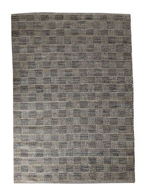 Alfombra Yute Tibet 240x340 cm Negro Beige