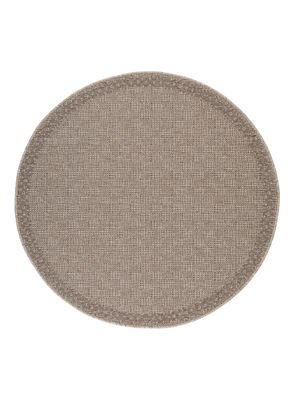 Alfombra Redonda Venus Beige 150x150 cm