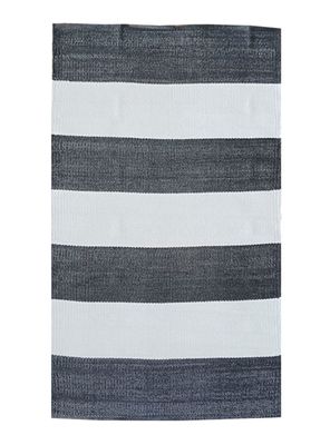 Bajada de Cama Kala 70x110 cm Negro