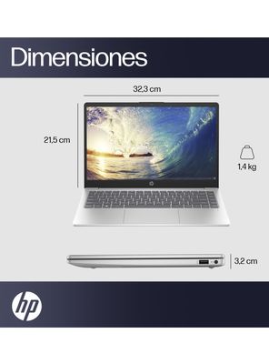 Imagen 2 del producto Notebook HP 14-ep1000la Intel Core Ultra 5 16GB RAM 512GB SSD 14"" FHD Windows 11 Home