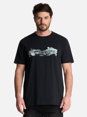 Polera Logo Front Print T-Shirt